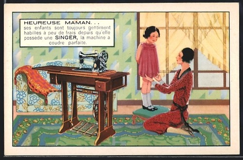 Carte postale publicitaire