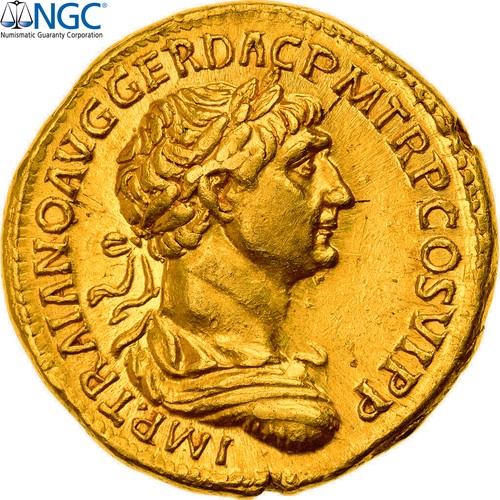 Trajan aureus 113 114 - aureus,, 113-114,