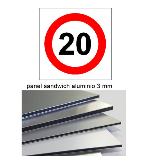 Limite vitesse panneau - de,