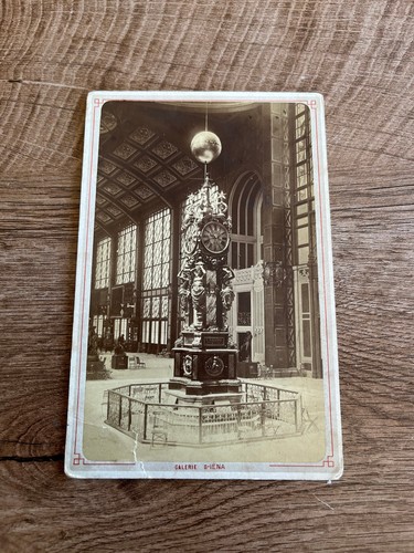 Photo ancienne format - format, cabinet