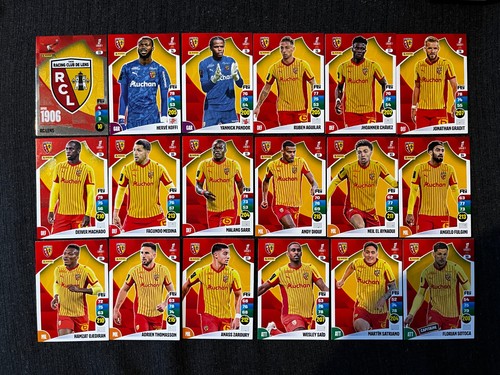 Lot cards cartes panini - lot,