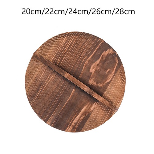 Couvercle rond bois pour - couvercle,