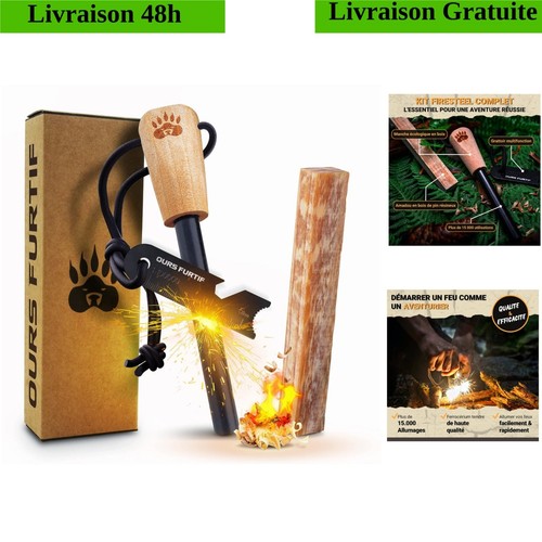 Kit firesteel pierre à feu - kit,