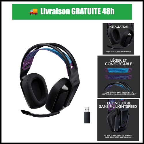 Logitech g535 casque gamer - logitech,