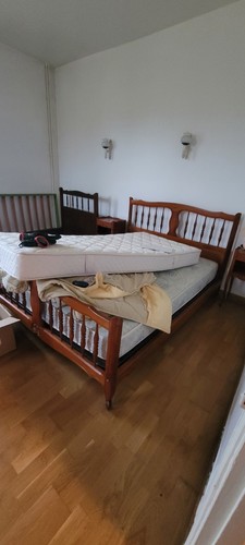 Lit 140x190 bois - en,