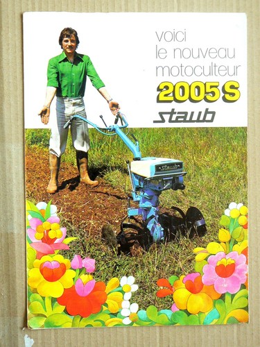 Prospectus motoculteur staub - prospectus,