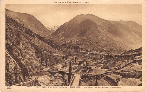 Mérens pont et - mérens, la