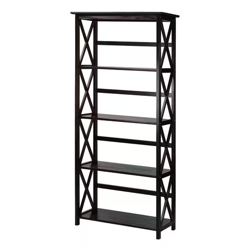 Espresso wood 4 - espresso, 4-shelf