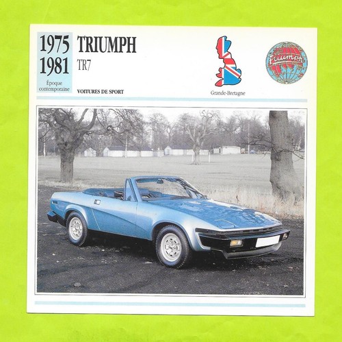 Fiche edito service triumph - fiche,