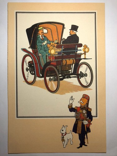 Herge tintin chromo - herge, et