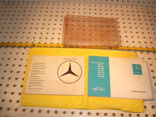 Mercedes oem 1977 w116 - mercedes,