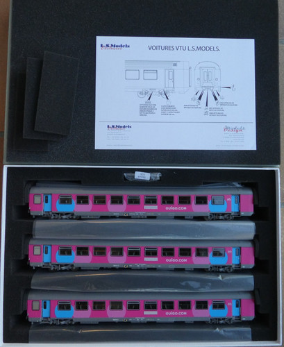 Coffret voitures corail sncf - coffret,