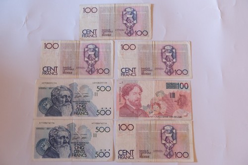 Belgique lot billet - belgique, de