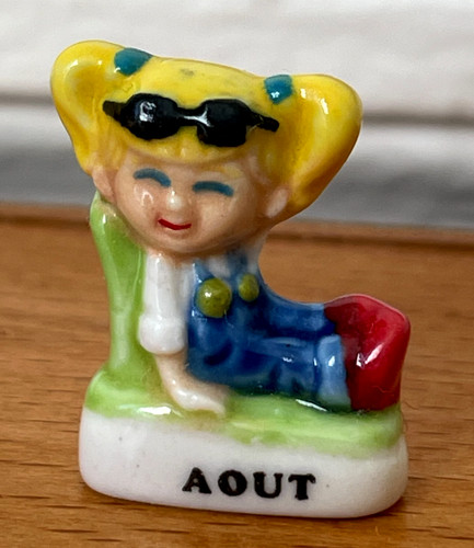 Fève mois aout petite - mois, d'