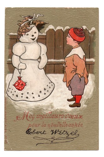 Cpa relief bonne année - cpa,
