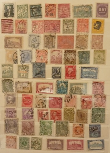 Timbres ancien différent