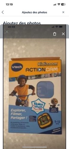 Kidizoom actioncam vtech - actioncam,