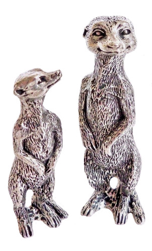 Ornements étain suricate - étain,
