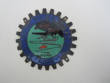 Rally Liège Rome Liège 1954 BADGE