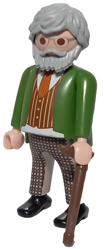 Playmobil figurine vieux - playmobil,