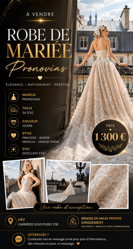 Robe mariée pronovias taille - robe,