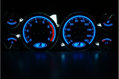 Lada 2107 glow gauges - , dials