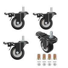 4 Pièces Roulette Chaise