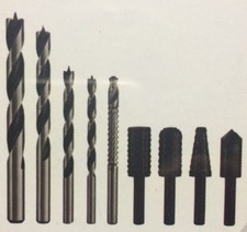 9 pièces 4 foret à bois 5