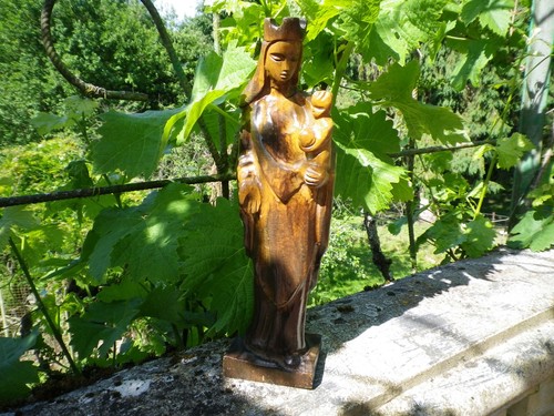 Religion sculpture bois de - religion.,