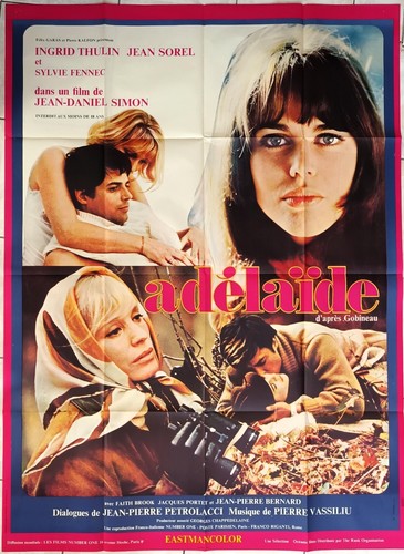Affiche cinéma film adelaide - affiche,
