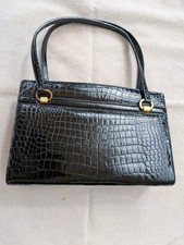  Sac cuir Croco Art Déco