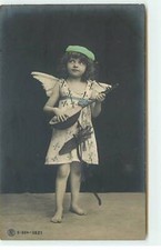 Child - S.664 - 6321 - girl wearing angel wings, j - ST144 - 196