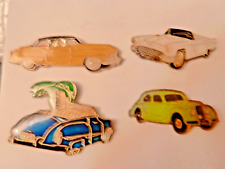 PIN'S AMERICAN CARS / LOT OF 4
