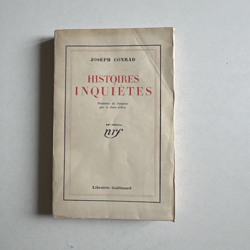 Histoires inquiètes joseph - histoires,