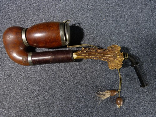 Pipe bois bruyère - bois, corne