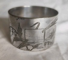 Rond De Serviette En Argent