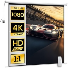 HOMCOM Écran de Projection