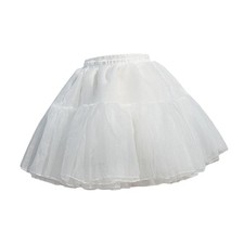 Jupon court demi-jupe tutu pour robe de mariée de soirée