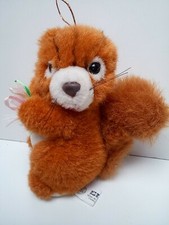 soft squirrel blanket fabric plush doll 