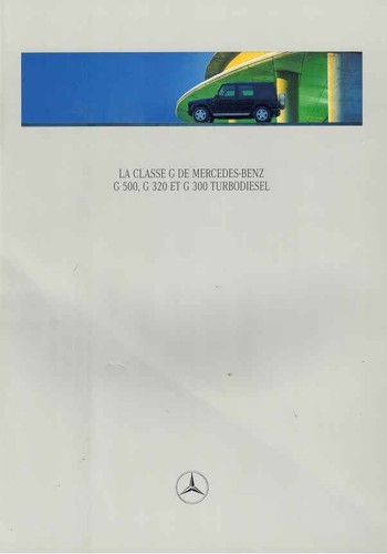 Catalogue brochure mercedes - catalogue,