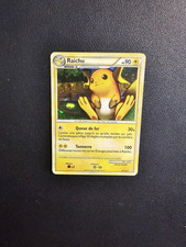Pokemon Card Raichu 10/123 Holo HeartGold SoulSilver FR
