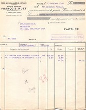 1938 FERS QUINCAILLERIE METAUX