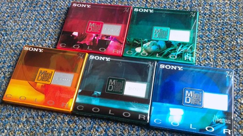 Minidisc sony color - sony,