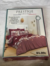 Housse de couette 220x240 cm + 2 taies + drap housse – Prestige