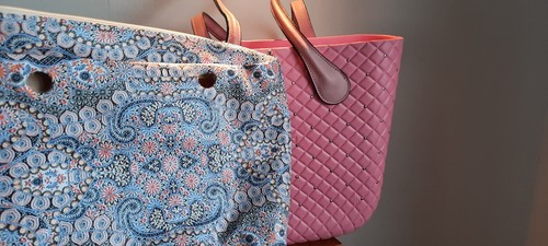 Grand sac rose pochette - +,