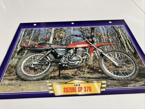 Suzuki sp370 1978 370 - 1978,