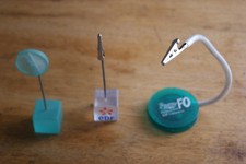 LOT porte photo note pince crocodile edf gaz de france fo force ouvrière EDF 