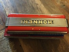 HARMONICA TREMOLO HOHNER ECHO ELITE 2 X 40 TROUS, TONALITÉ RÉ/LA ANNÉES 1930-40