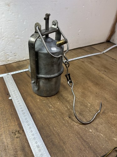 Lampe mineur ancienne outil - lampe,