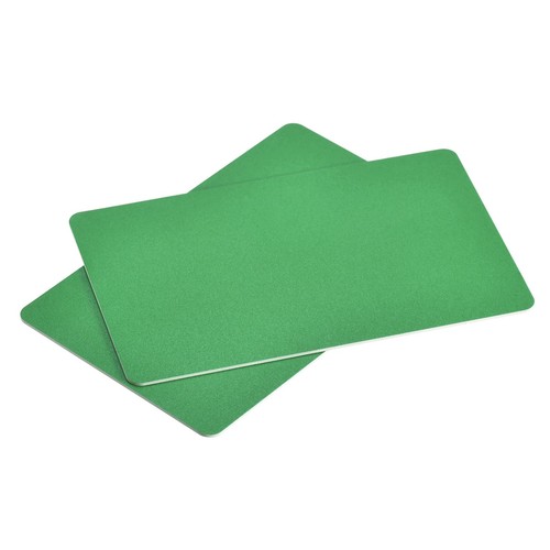 Cartes pvc vert carte 30mil - pvc,